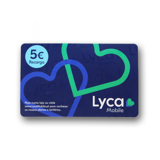 RECARGA LYCA MOBILE 5€